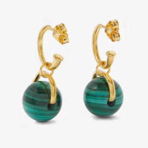 گوشواره مالاکیت